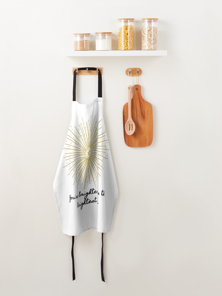 Alternate view of Brighter Than the Brightest Stars Apron