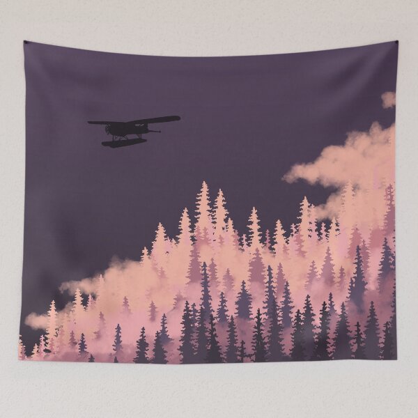 Item preview, Pastel Fog and Float Plane  designed and sold by Krystal  Thomas.