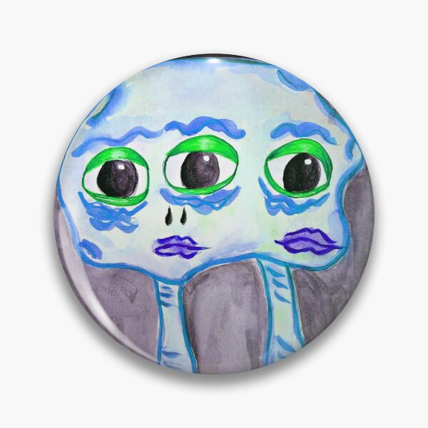 Item preview, three eyed creature designed and sold by Taylor  June.