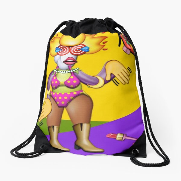 Emoji Collage #1 Drawstring Bag