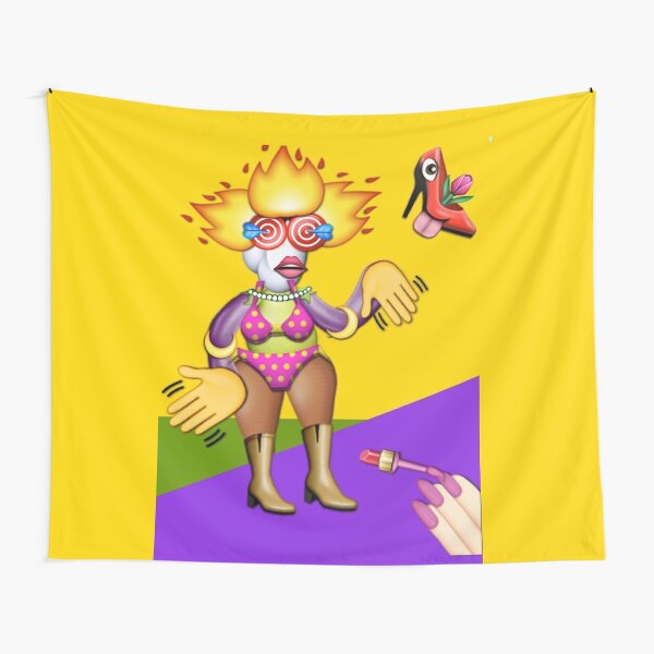 Emoji Collage #1 Tapestry