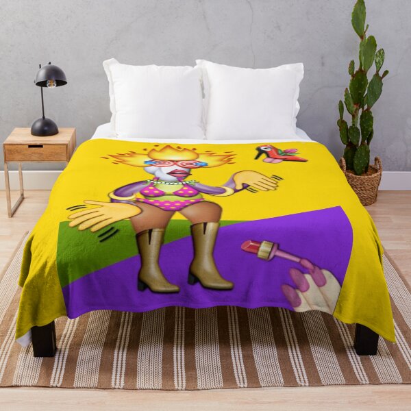 Emoji Collage #1 Throw Blanket