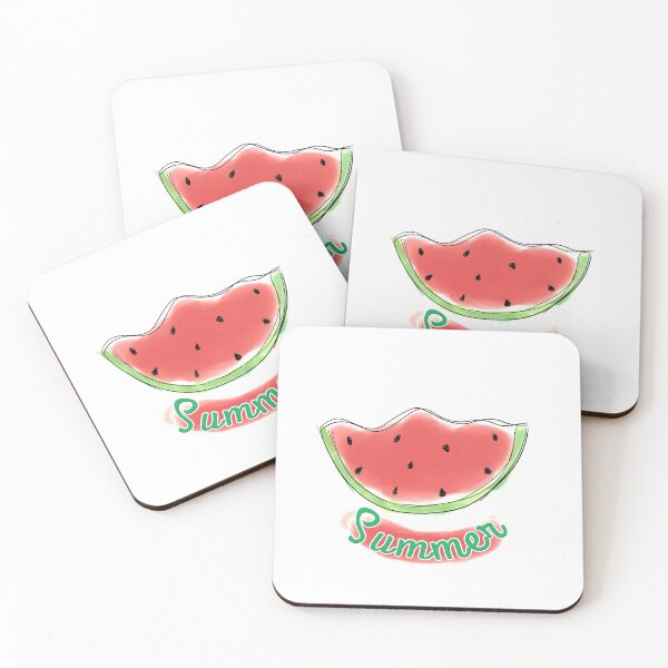 Item preview, Summer Vibes - Summertime Tropical for Holidays, Vacations or Adventure Watermelon designed and sold by tinypurpleland.