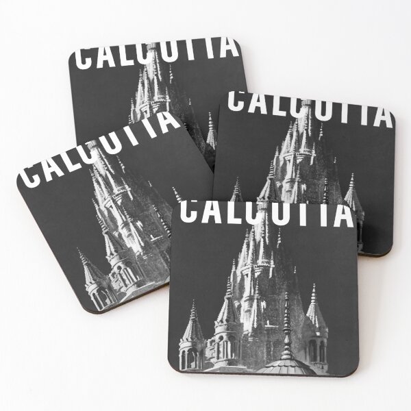 Item preview, Calcutta Noire vintage travel poster designed and sold by stickart-marek.