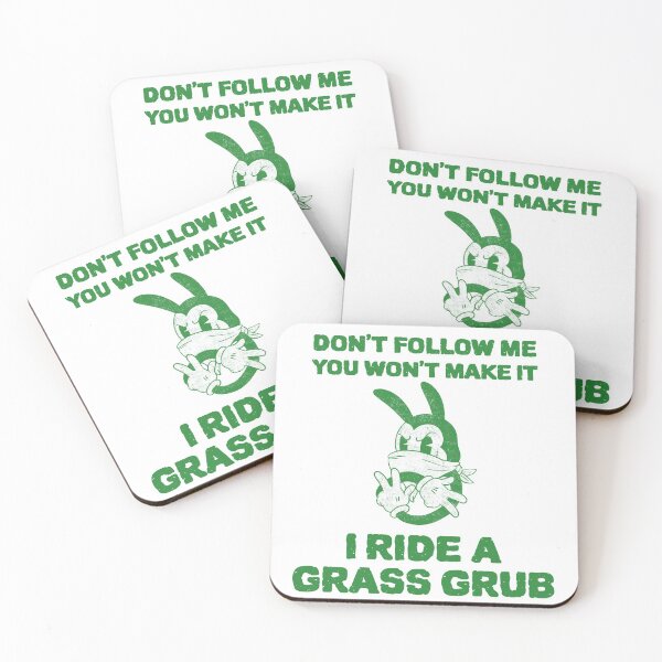 Item preview, I Ride a Grass Grub! designed and sold by WeMadeOurWorld.