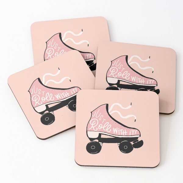 Roller Skate Coasters (Set of 4)