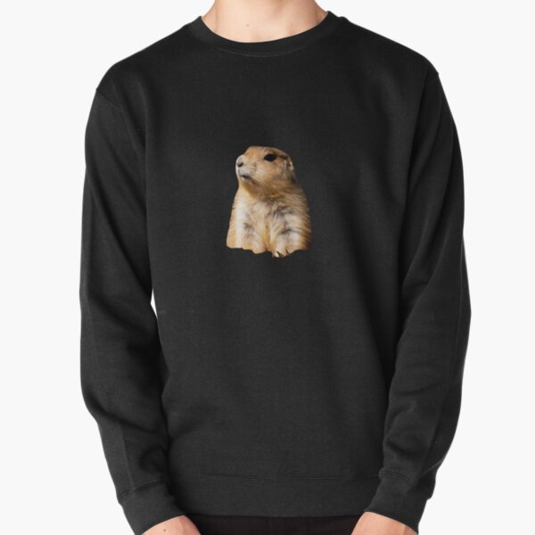 Prairie Dog on Alert Pullover Sweatshirt