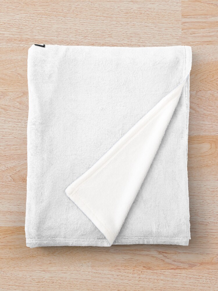 Alternate view of Advice From David Bowie Throw Blanket