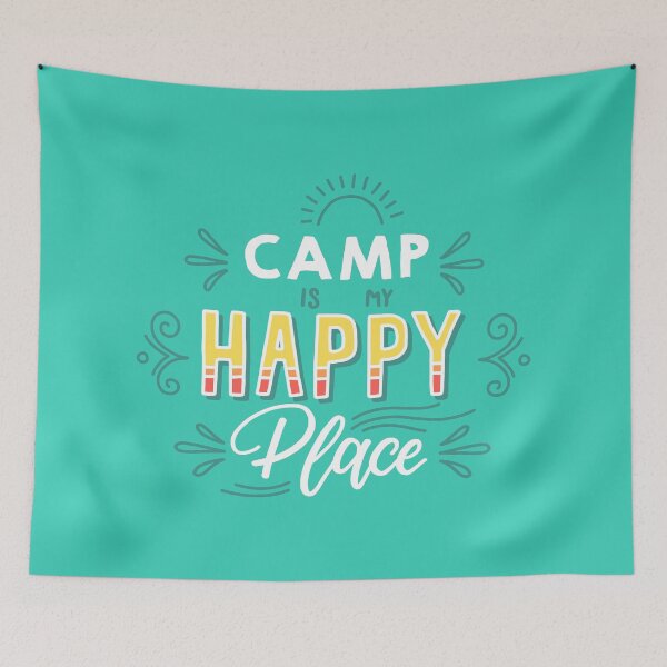 Item preview, Camp is my Happy Place designed and sold by campemerson1968.