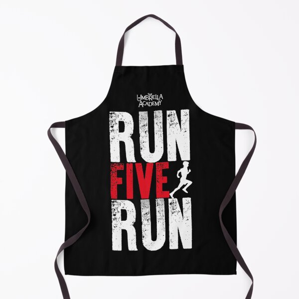 Item preview, UMBRELLA ACADEMY RUN FIVE RUN (WHITE) designed and sold by FunGangStore.