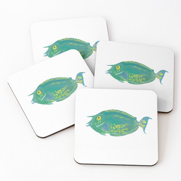 Item preview, Kala Hawaiian fish white  designed and sold by Bhargavi  Balachandran.