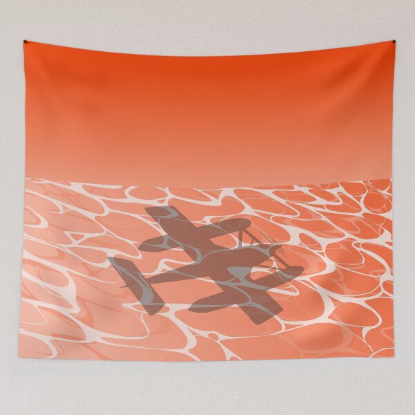 Item preview, Orange Sea and Float Plane Shadow designed and sold by Krystal  Thomas.