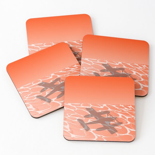 Item preview, Orange Sea and Float Plane Shadow designed and sold by Krystal  Thomas.