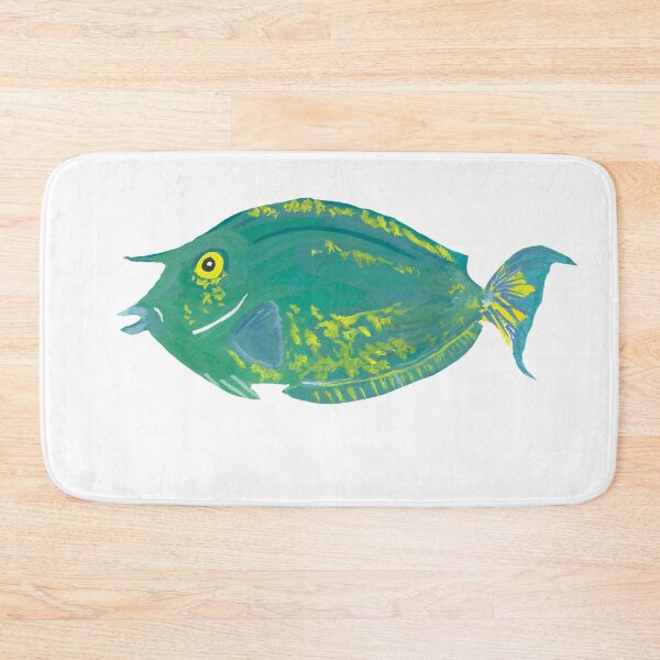 Item preview, Kala Hawaiian fish white  designed and sold by Bhargavi  Balachandran.