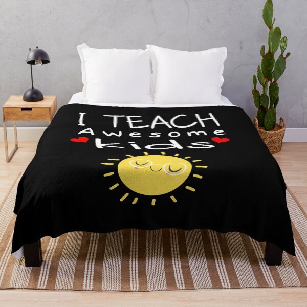 Item preview, I Teach Awesome Kids Support Autism Awareness designed and sold by MR20.