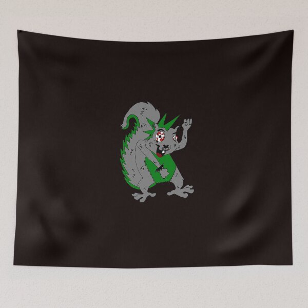 Item preview, Spazz Squirrel designed and sold by SquirlyOPunker.
