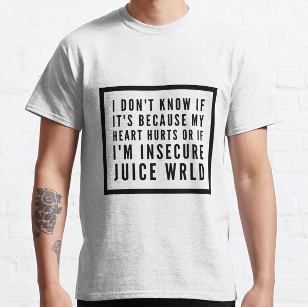 Juice World Quote Clothing Redbubble - juice wrld wishing well roblox id