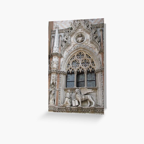 Ornate window Greeting Card