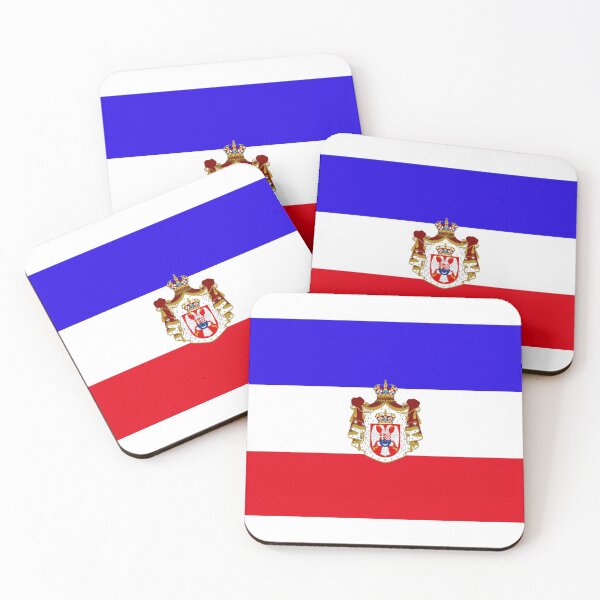 Item preview, Yugoslavia coat of arms flag designed and sold by AidanMDesigns.