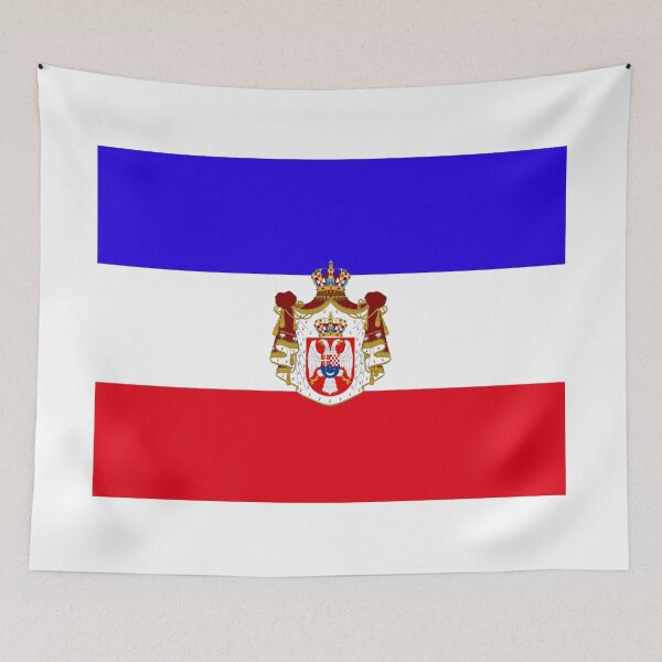Item preview, Yugoslavia coat of arms flag designed and sold by AidanMDesigns.
