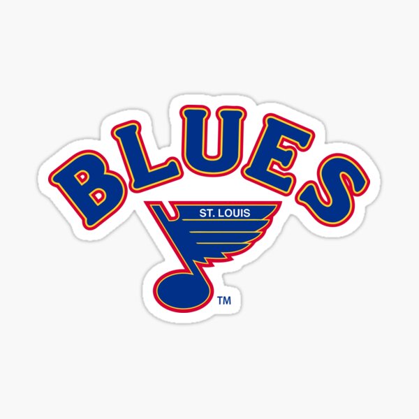 Blues-st. louis Sticker