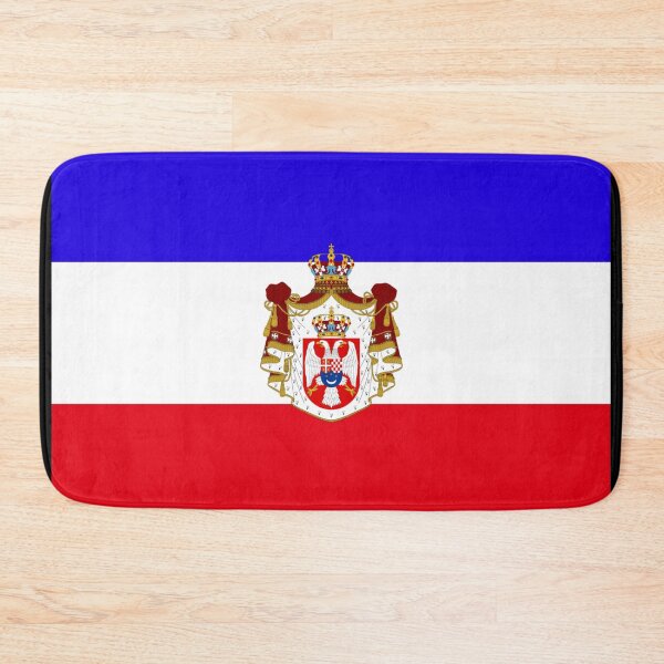 Item preview, Black Yugoslavia coat of arms flag designed and sold by AidanMDesigns.