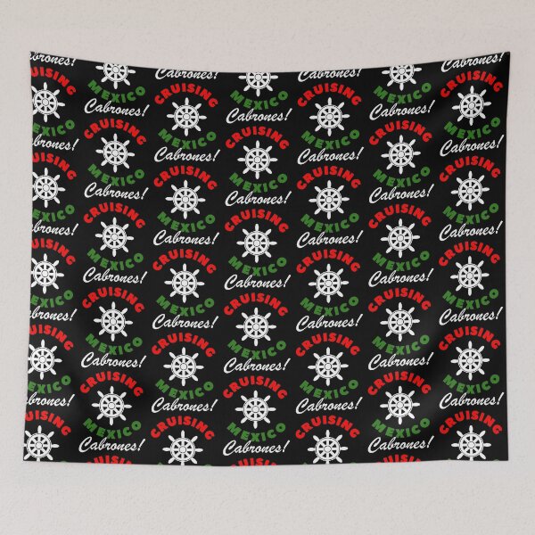 Item preview, Cruising Mexico Cabrones designed and sold by Rustic Valley Studio.