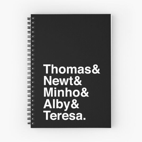 Item preview, Thomas & Newt & Minho & Alby & Teresa. (inverse) designed and sold by Kitmagic.