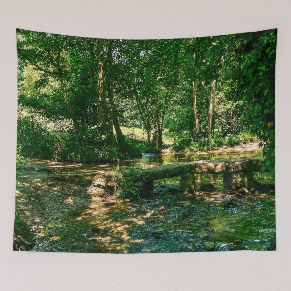 Item preview, Ford & Packhorse Bridge designed and sold by ScenicViewPics.
