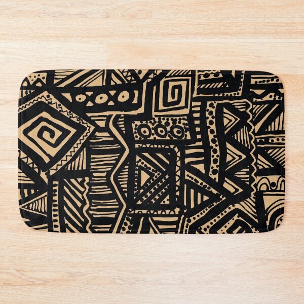 Item preview, Back and Beige Abstract Geometric designed and sold by Leslie Rogers Todder.