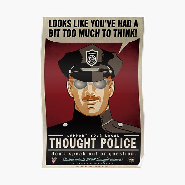 Policía del pensamiento Póster