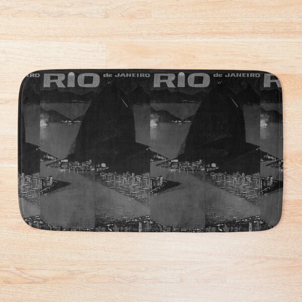Item preview, Rio de Janeiro Noire vintage travel poster designed and sold by stickart-marek.