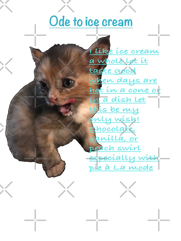 Ode To Ice Cream Jellybeanntraveler Kids T Shirt By Aadventures Redbubble