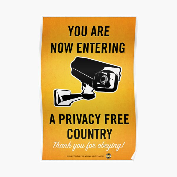 Privacy Free Country Poster