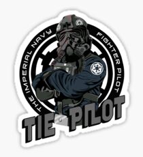 TIE Pilot Crest Sticker