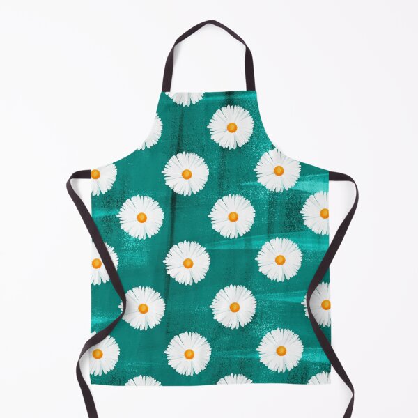 Item preview, Daisy Floral Pattern Teal designed and sold by JenaWDesigns.