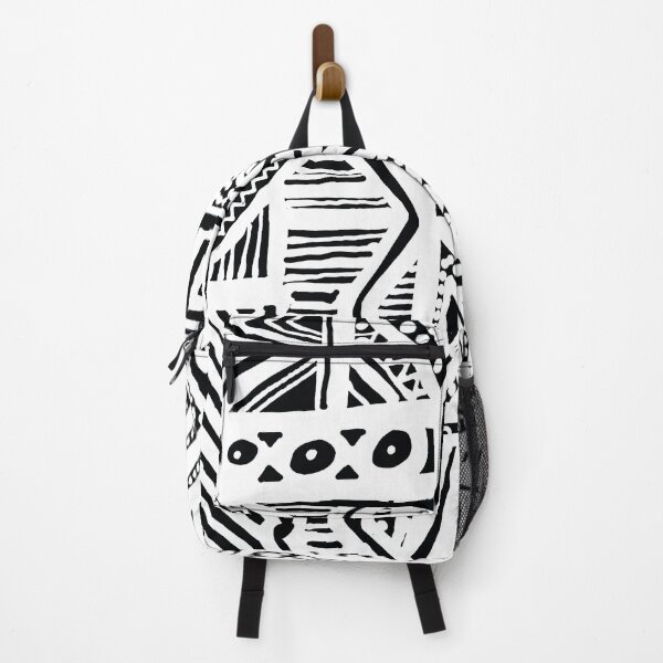 Item preview, Black and White Tribal  Abstract Batik designed and sold by Leslie Rogers Todder.