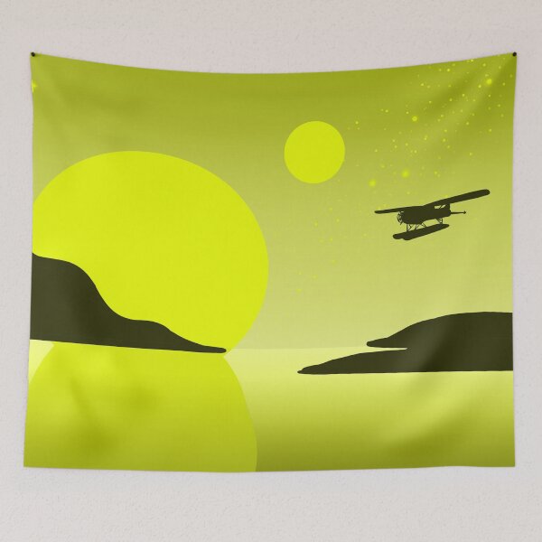 Item preview, Float Plane Fantasy Landscape  designed and sold by Krystal  Thomas.