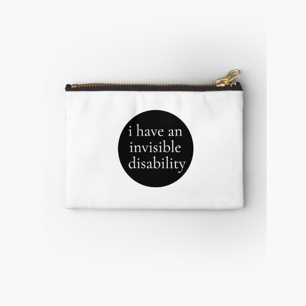 Item preview, invisible disability awarenes designed and sold by pepperlex99.