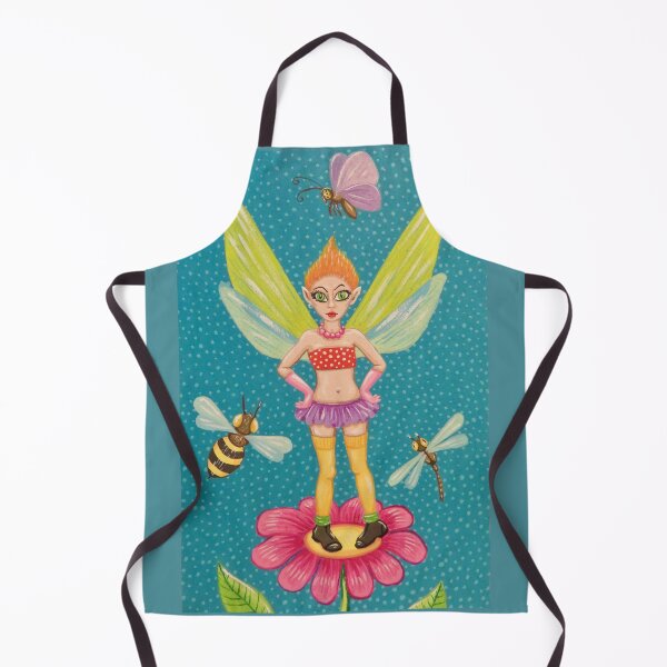 Item preview, Funky, fiery, flame fairy designed and sold by Soozie Wray.