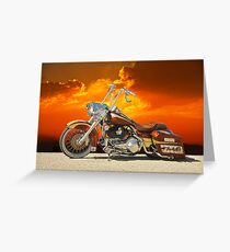 Harley-Davidson Outlaw Bagger II Greeting Card