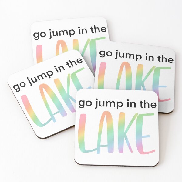 Item preview, go jump in the lake designed and sold by Paige Harken Design.