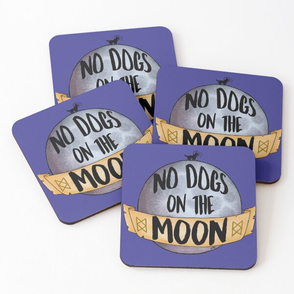 Item preview, No Dogs on the Moon designed and sold by Alexa Martin.