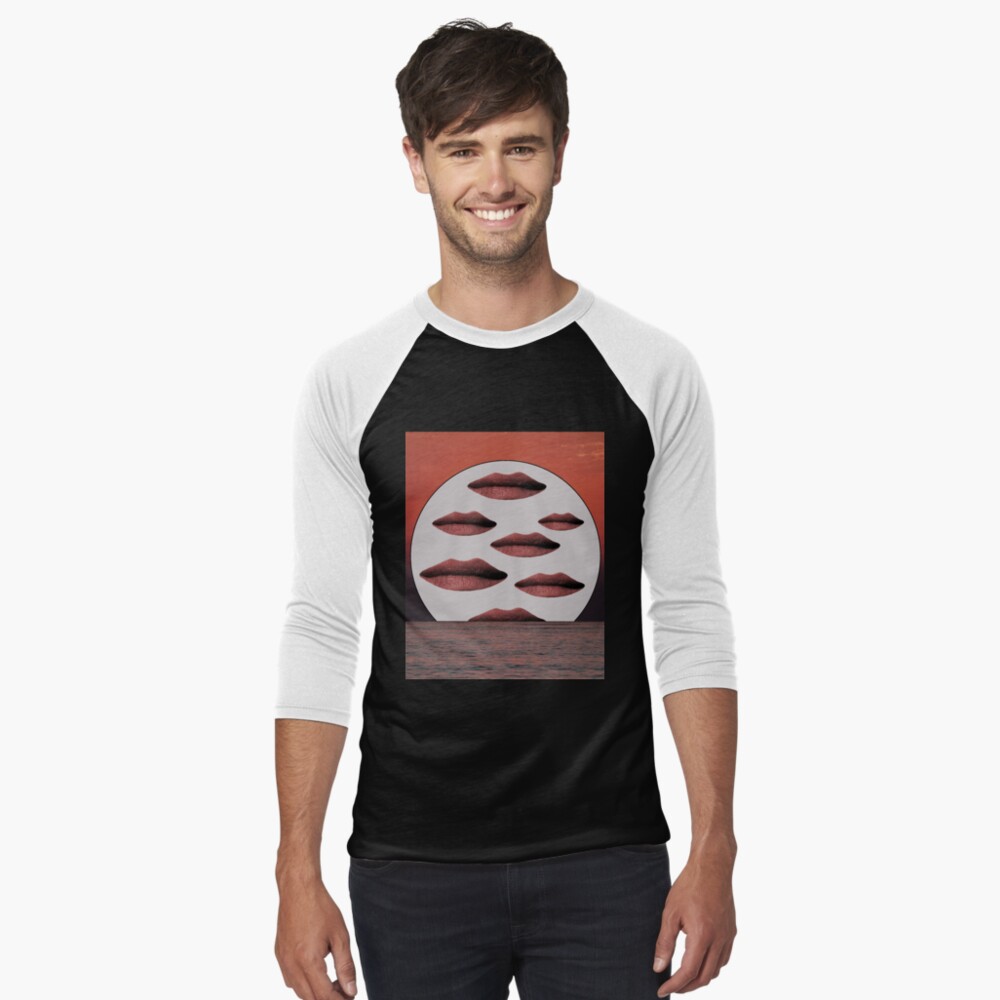 Item preview, Baseball ¾ Sleeve T-Shirt designed and sold by Vesperalia.