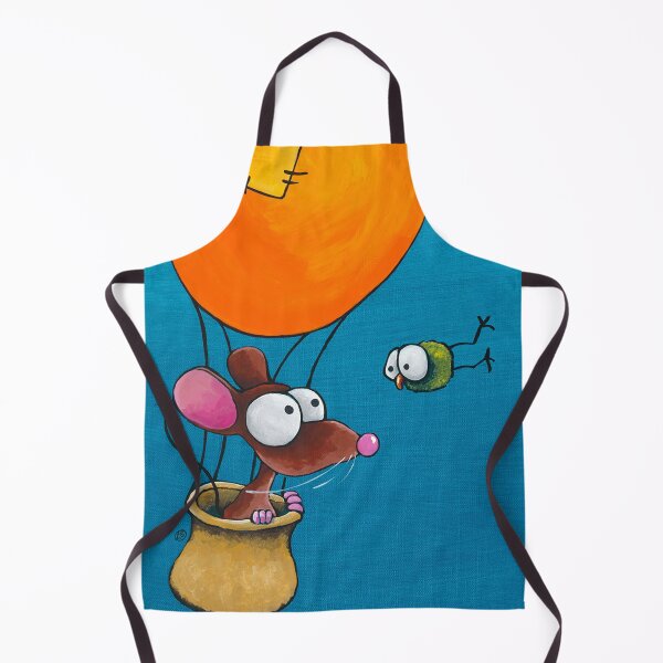 Item preview, Mouse in his hot air balloon designed and sold by StressieCat.
