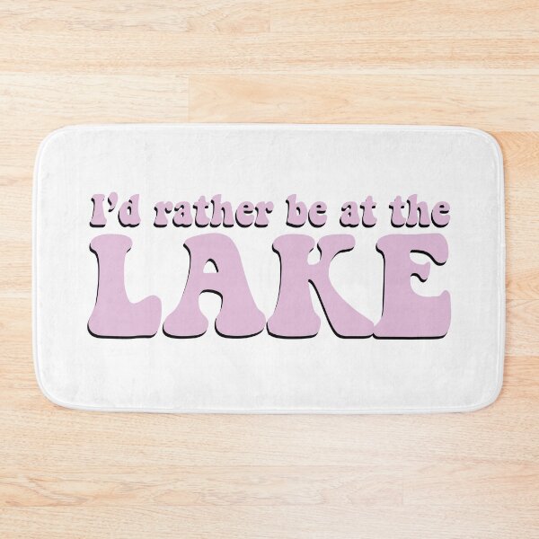 Item preview, I'd rather be at the lake designed and sold by Paige Harken Design.