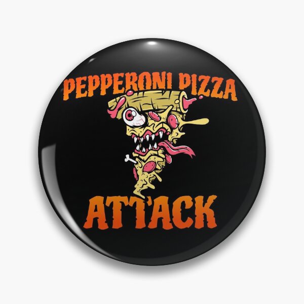 Item preview, Pepperoni Pizza Attack designed and sold by Statement-Teez.