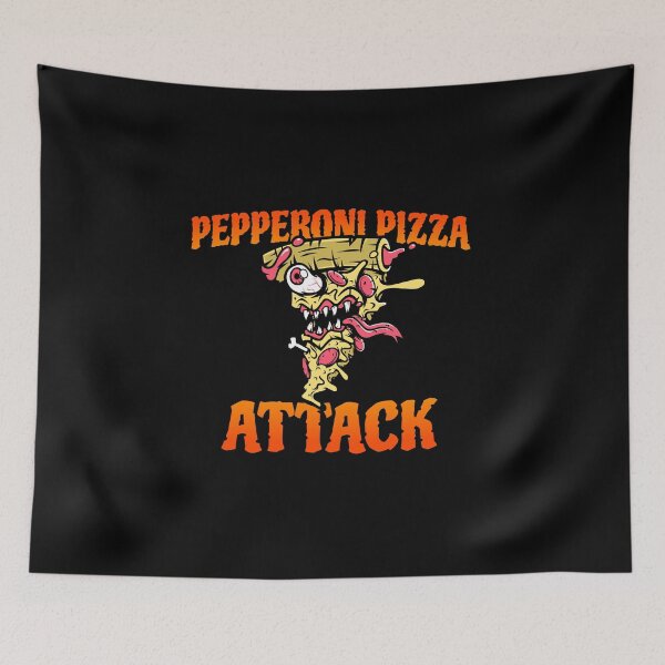 Item preview, Pepperoni Pizza Attack designed and sold by Statement-Teez.