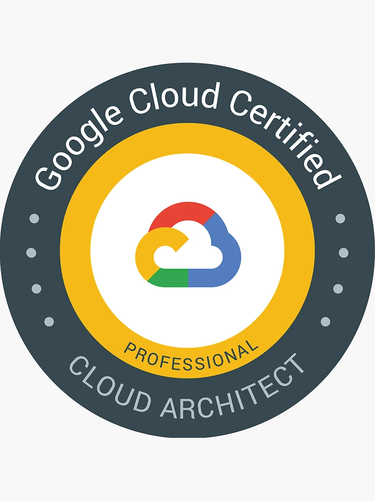 Google Cloud Certified Professional Cloud Architect | Sticker