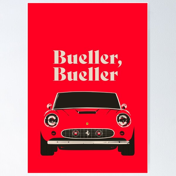 Artikel-Vorschau von Ferris Buellers freier Grafikplakat, designt und verkauft von nicklighter.